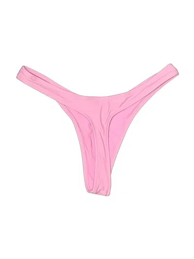 Pre-owned Aerie Swimsuit Bottoms In Pink