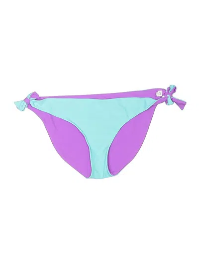 Pre-owned Aerie Swimsuit Bottoms In Purple