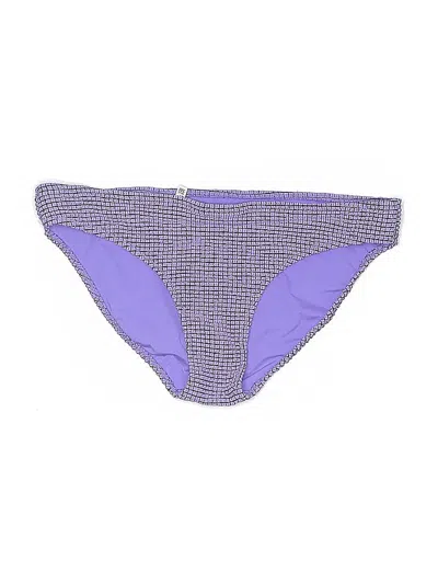 Pre-owned Aerie Swimsuit Bottoms In Purple