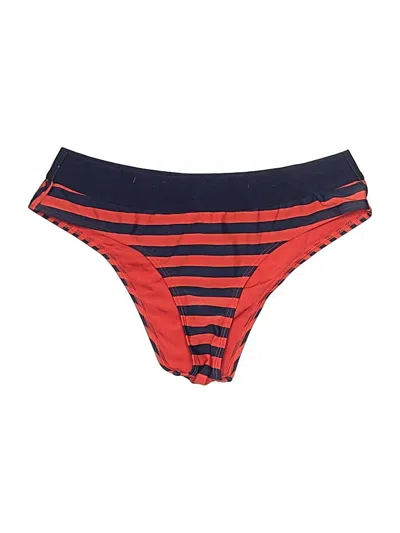 Pre-owned Aerie Swimsuit Bottoms In Red