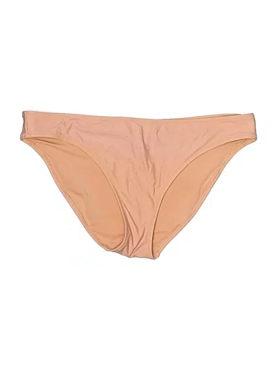 Pre-owned Aerie Swimsuit Bottoms In Tan