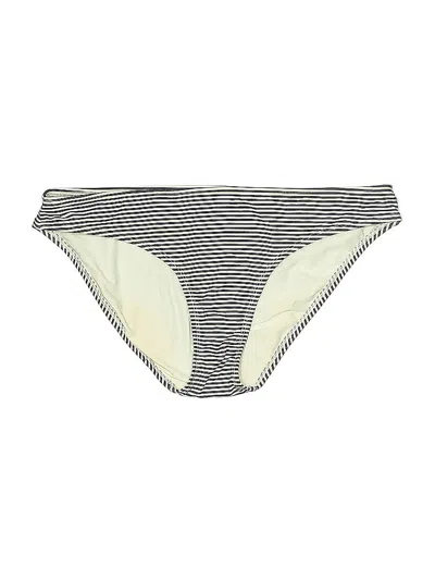 Pre-owned Aerie Swimsuit Bottoms In White