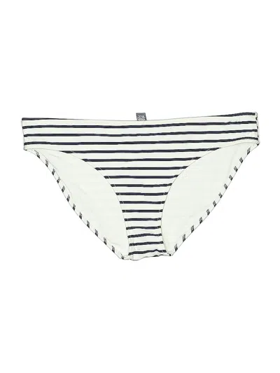 Pre-owned Aerie Swimsuit Bottoms In White
