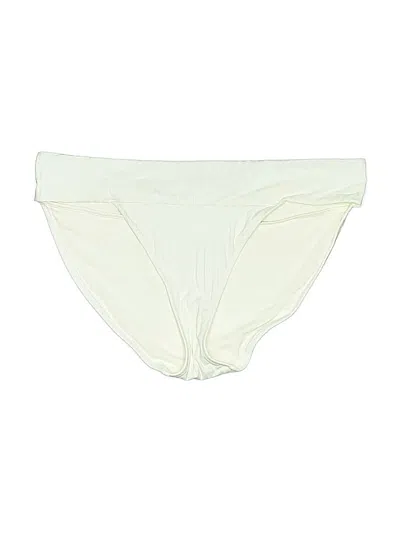 Pre-owned Aerie Swimsuit Bottoms In White