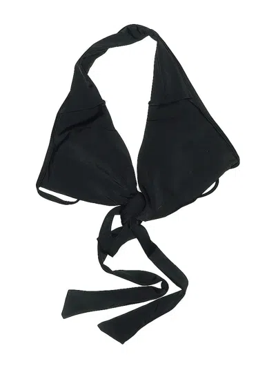 Pre-owned Aerie Swimsuit Top Black Swimwear