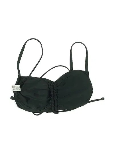 Pre-owned Aerie Swimsuit Top Black Swimwear