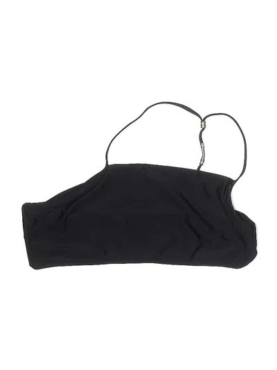 Pre-owned Aerie Swimsuit Top Black Swimwear