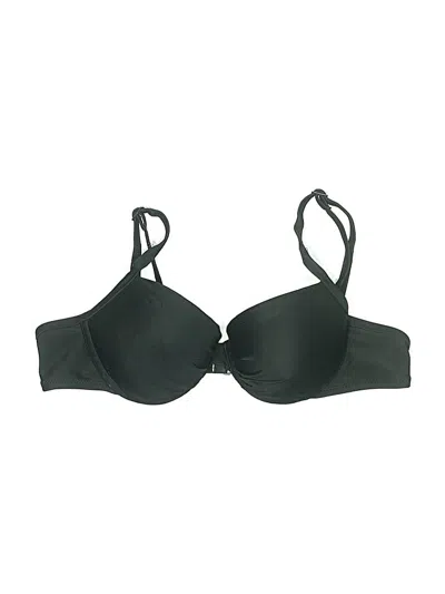 Pre-owned Aerie Swimsuit Top Black Swimwear