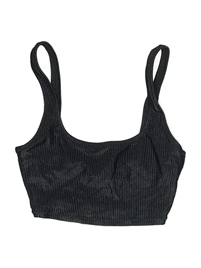 Aerie Swimsuit Top Black Swimwear