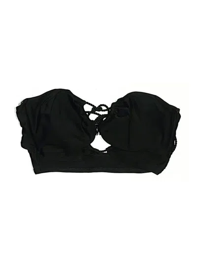 Pre-owned Aerie Swimsuit Top Black Swimwear