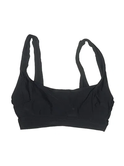 Pre-owned Aerie Swimsuit Top Black Swimwear