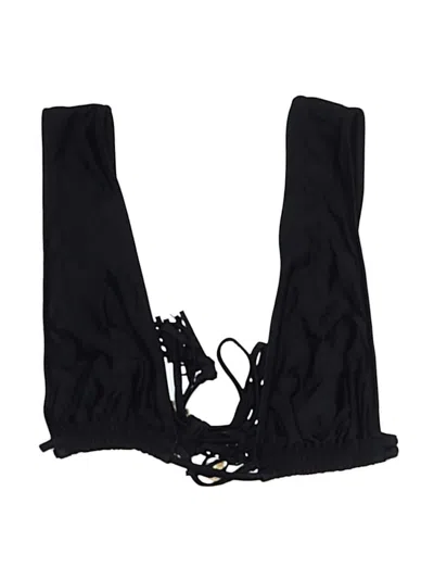 Pre-owned Aerie Swimsuit Top Black Swimwear