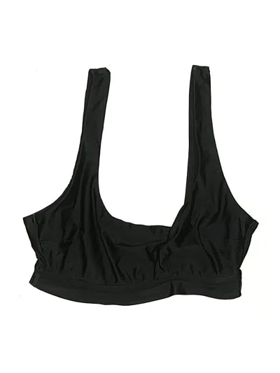 Pre-owned Aerie Swimsuit Top Black Swimwear