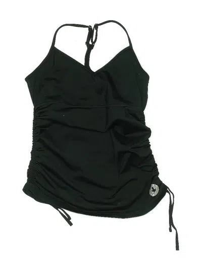 Pre-owned Aerie Swimsuit Top Black Swimwear