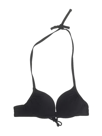 Pre-owned Aerie Swimsuit Top Black Swimwear