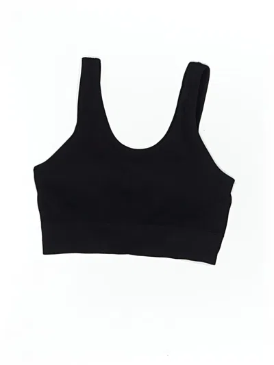 Pre-owned Aerie Swimsuit Top Black Swimwear