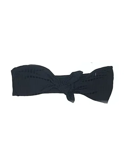 Pre-owned Aerie Swimsuit Top Black Swimwear