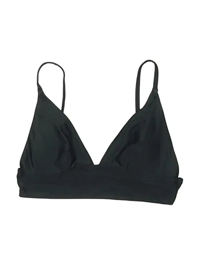 Pre-owned Aerie Swimsuit Top Black Swimwear