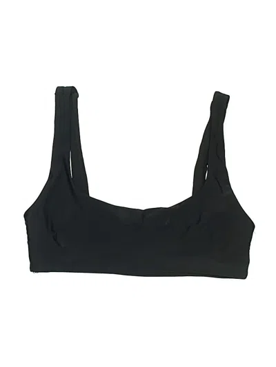 Pre-owned Aerie Swimsuit Top Black Swimwear