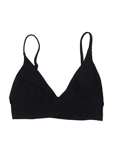 Pre-owned Aerie Swimsuit Top Black Swimwear