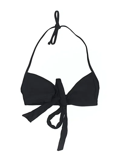 Pre-owned Aerie Swimsuit Top Black Swimwear