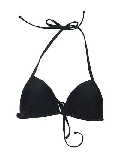 Pre-owned Aerie Swimsuit Top Black Swimwear