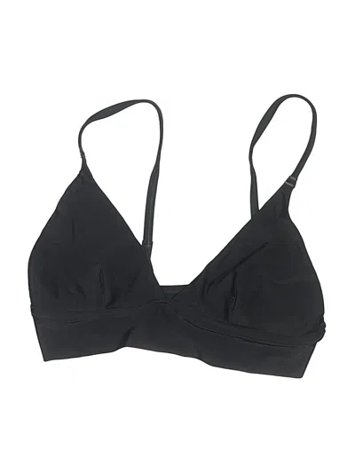 Pre-owned Aerie Swimsuit Top Black Swimwear
