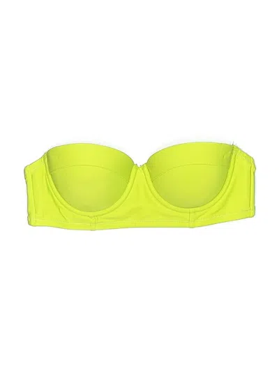 Pre-owned Aerie Swimsuit Top Green Swimwear