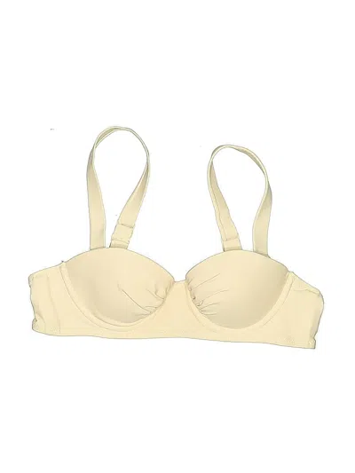 Pre-owned Aerie Swimsuit Top Ivory Swimwear