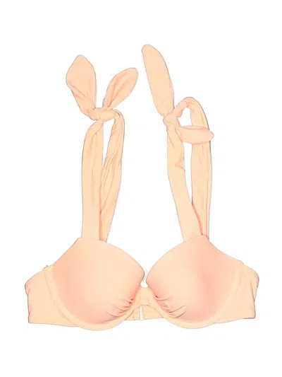 Pre-owned Aerie Swimsuit Top Orange Swimwear