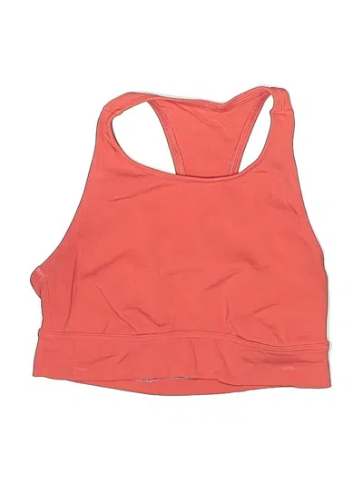 Pre-owned Aerie Swimsuit Top Orange Swimwear