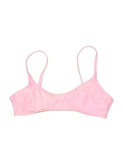 Pre-owned Aerie Swimsuit Top Pink Swimwear