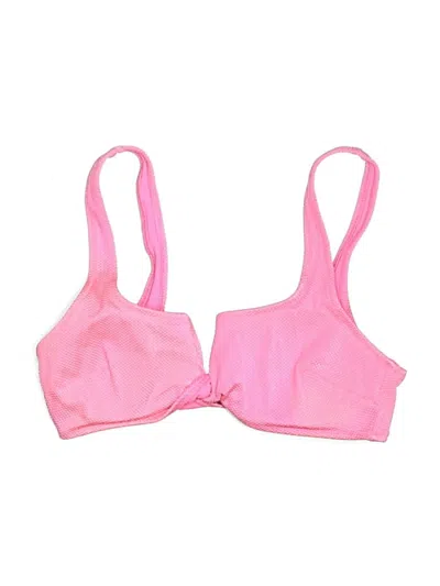 Pre-owned Aerie Swimsuit Top Pink Swimwear