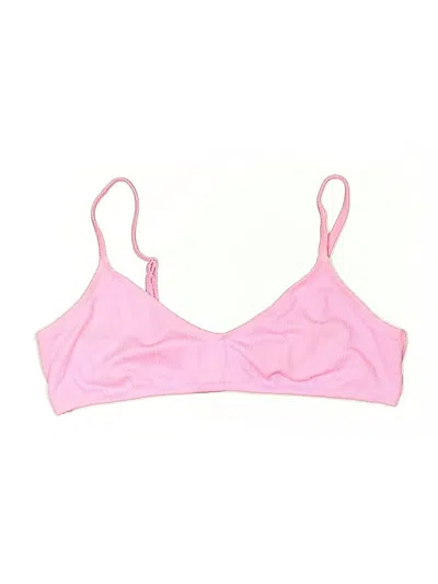 Pre-owned Aerie Swimsuit Top Pink Swimwear