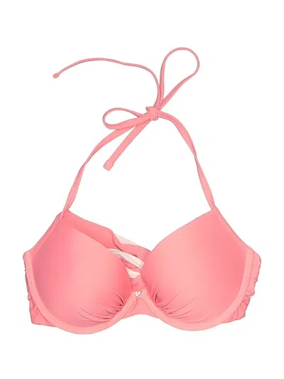 Pre-owned Aerie Swimsuit Top Pink Swimwear
