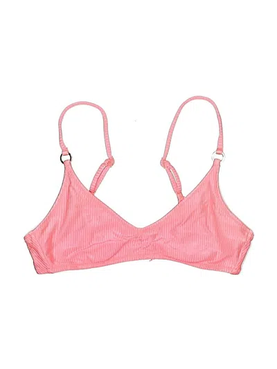 Pre-owned Aerie Swimsuit Top Pink Swimwear