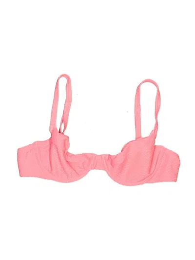 Pre-owned Aerie Swimsuit Top Pink Swimwear