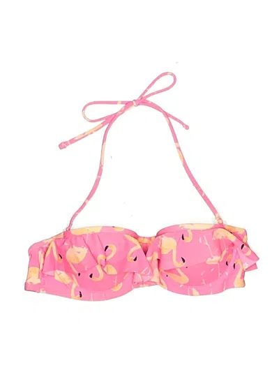 Pre-owned Aerie Swimsuit Top Pink Swimwear