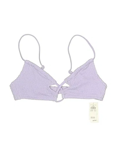 Pre-owned Aerie Swimsuit Top Purple Swimwear