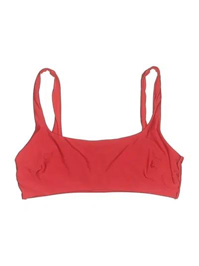 Pre-owned Aerie Swimsuit Top Red Swimwear