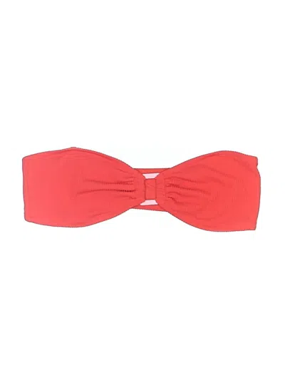 Pre-owned Aerie Swimsuit Top Red Swimwear