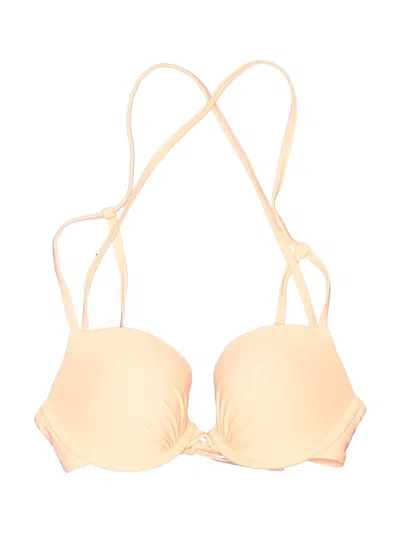 Pre-owned Aerie Swimsuit Top Tan Swimwear