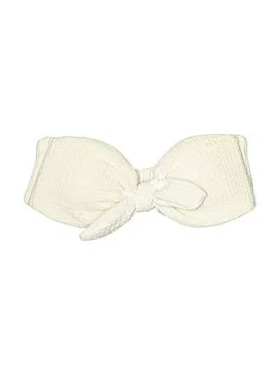 Pre-owned Aerie Swimsuit Top White Swimwear