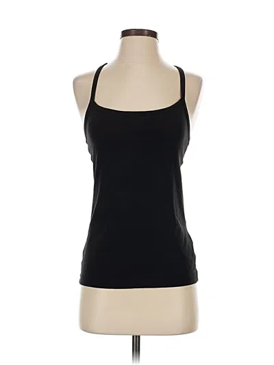 Pre-owned Aerie Tank Top Black Halter Neckline Tops