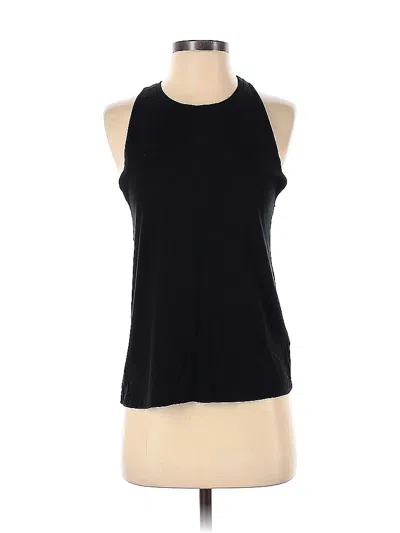 Pre-owned Aerie Tank Top Black Halter Neckline Tops