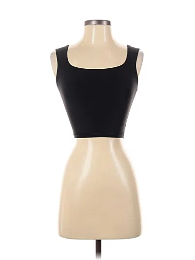 Pre-owned Aerie Tank Top Black Strapless Neckline Tops