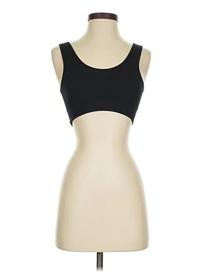 Pre-owned Aerie Tank Top Black Strapless Neckline Tops