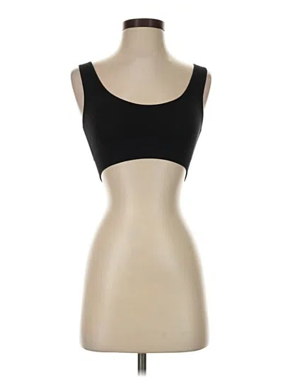 Pre-owned Aerie Tank Top Black Strapless Neckline Tops