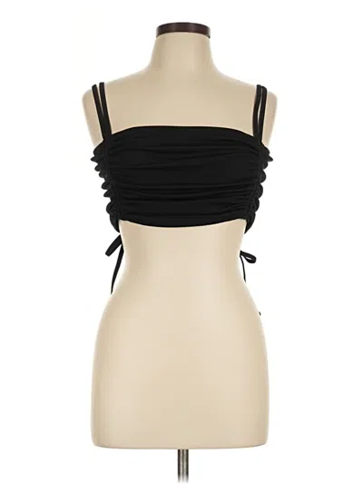 Pre-owned Aerie Tank Top Black Strapless Neckline Tops