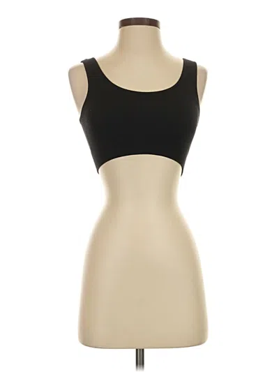 Pre-owned Aerie Tank Top Black Strapless Neckline Tops